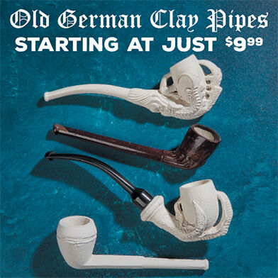 Old German Clay Pipes Starting At Just $9.99