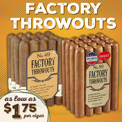 As Low As $1.75 Per Cigar! 