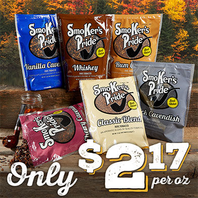 Smoker's Pride Only $2.17 Per Oz 
