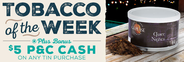 BONUS $5 P&C Cash on ANY GL Pease Quiet Nights Tin Purchase