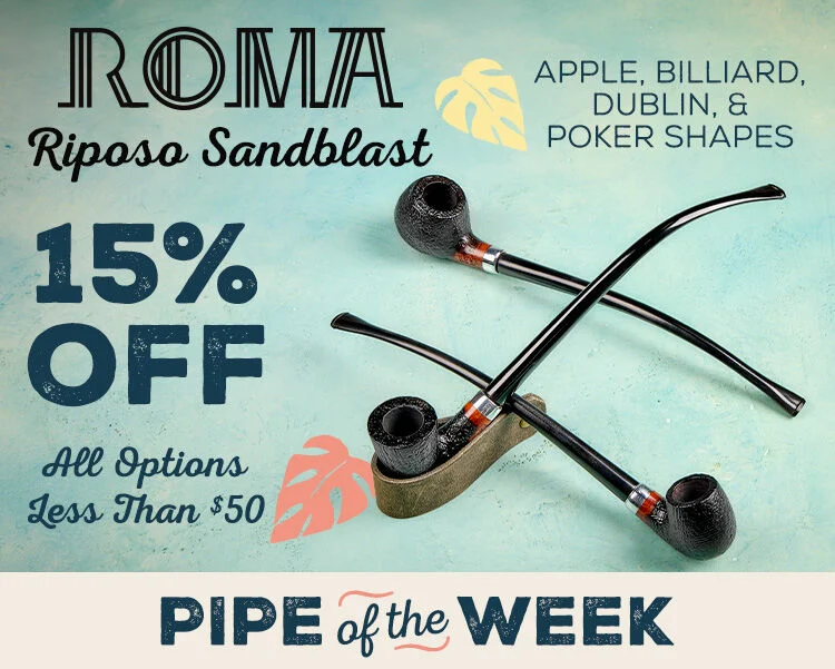 Enjoy 15% off ALL Roma Riposo Sandblast Options! 
