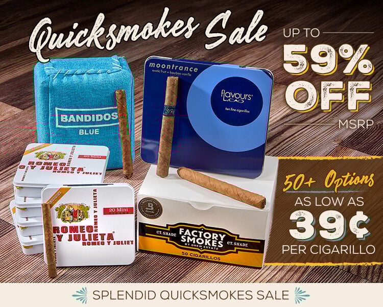 Click To Save Time & Money With Our Quicksmokes Sale 