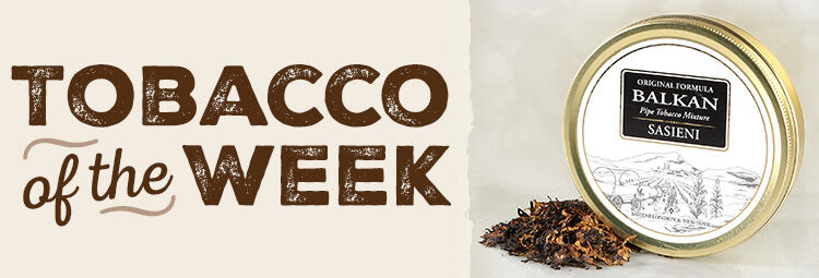 Save $3 off your next Balkan Sasieni pipe tobacco tin purchase! 