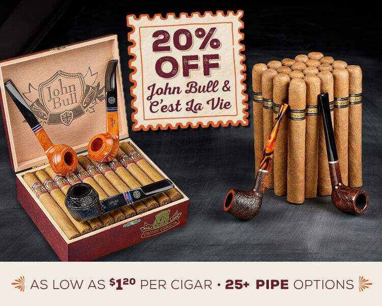 20% off savings on both John Bull & C'est La Vie items! 