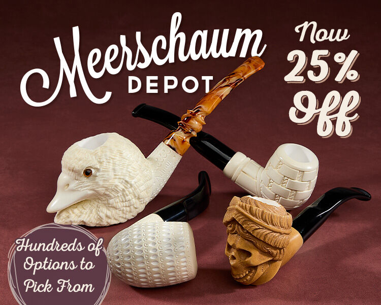Find The Perfect Pipe For You Now 25% Off! 