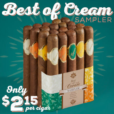 Best of Cream Sampler - Only $2.15 per cigar