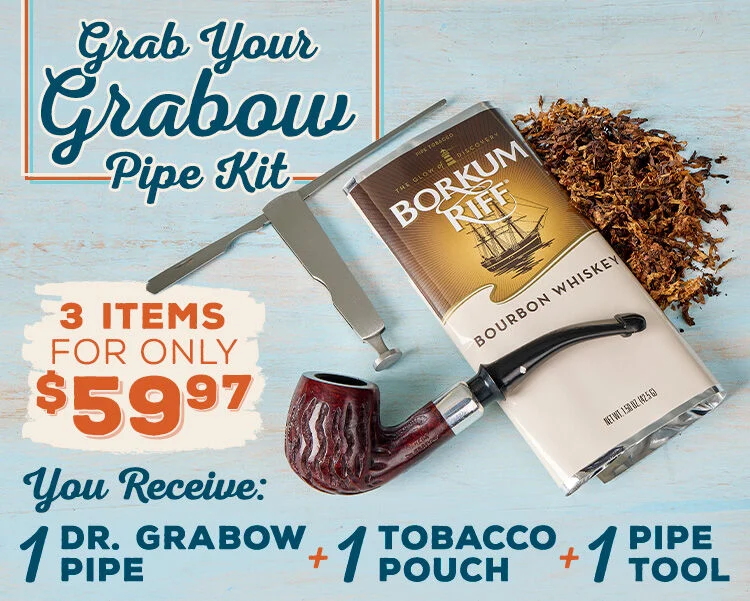 1 Pipe, Pouch & Tool for only $59.97 Grab a Grabow Kit TODAY! 
