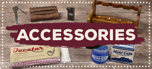 Shop our pipe and tobacco accessories!