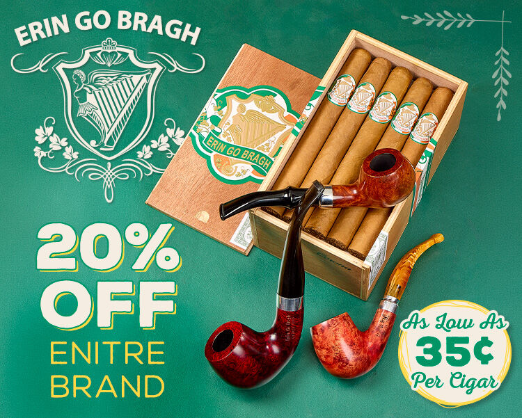 Enjoy 20% off savings on ALL Erin Go Bragh Products! 
