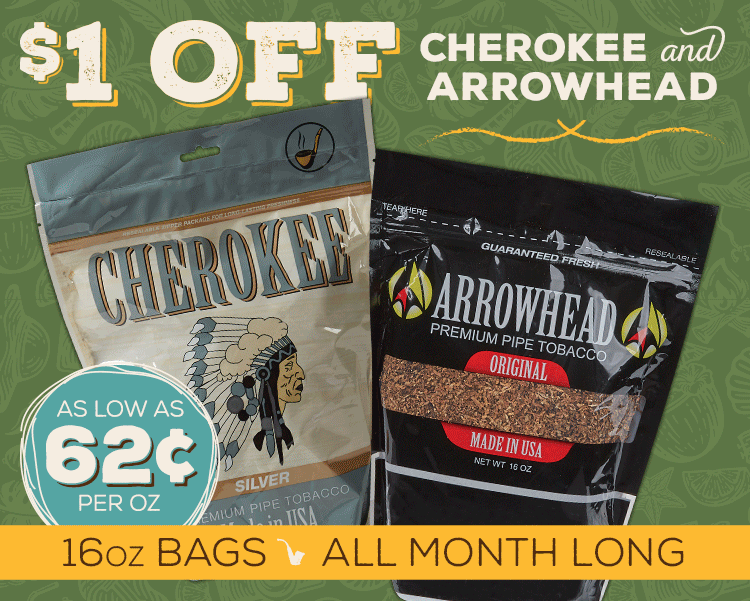 Save BIG On Cherokee & Arrowhead 16 Oz. Bags