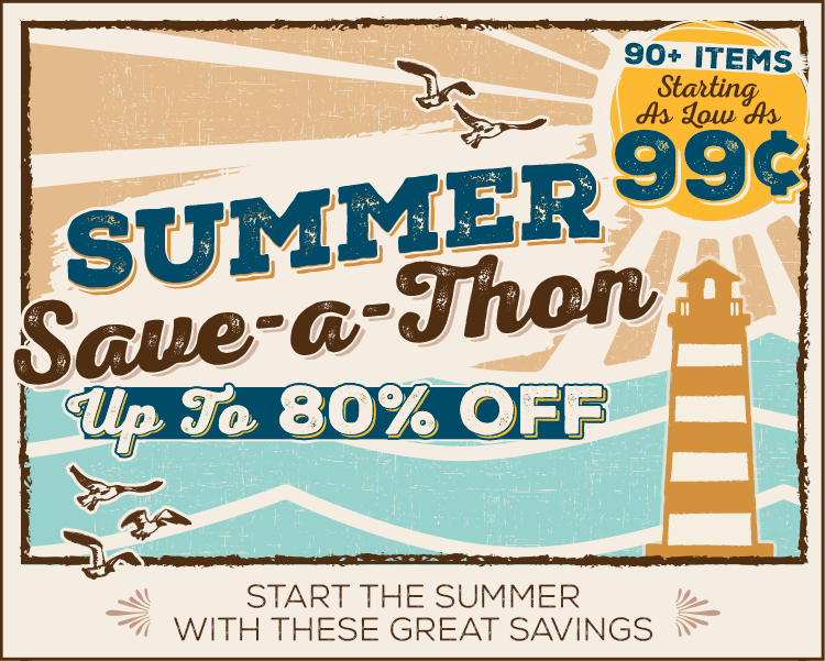 It's Time To Save! Don't Wait & Shop Today! 