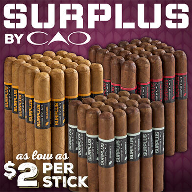 Surplus by CAO As Low As $2 Per Stick