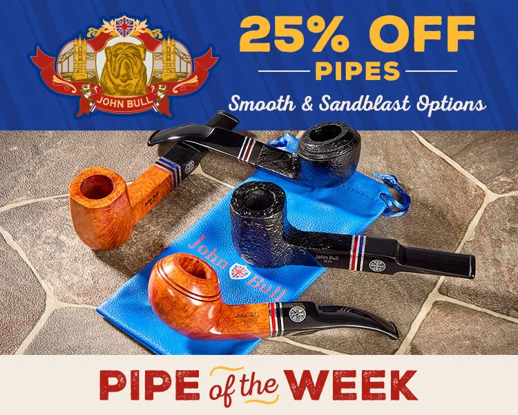 Click here to save 25% off ALL John Bull Pipes! 