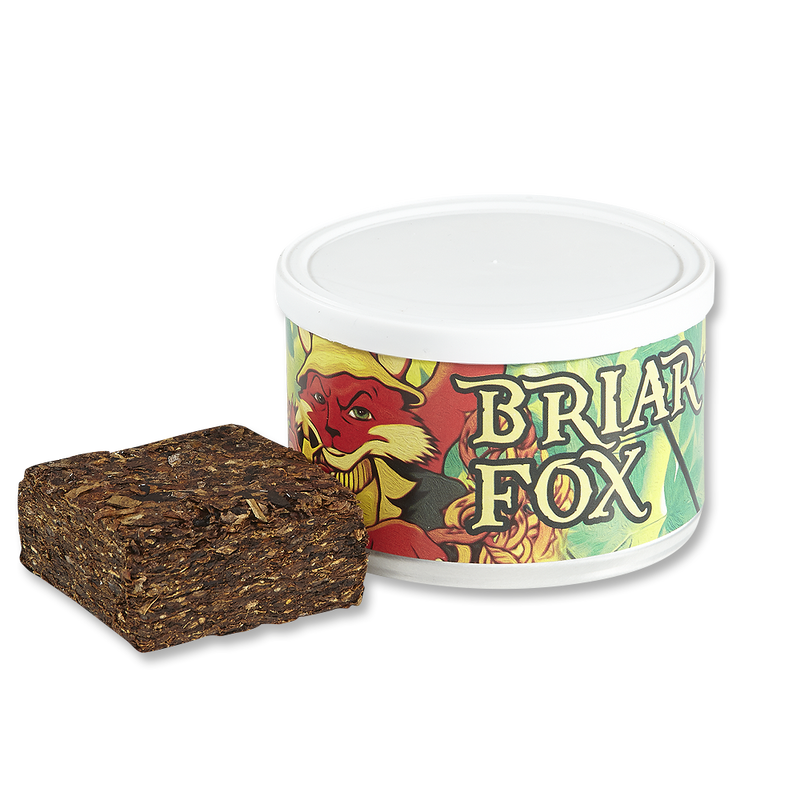 briar fox pipe tobacco label Cornell & Diehl Briar Fox