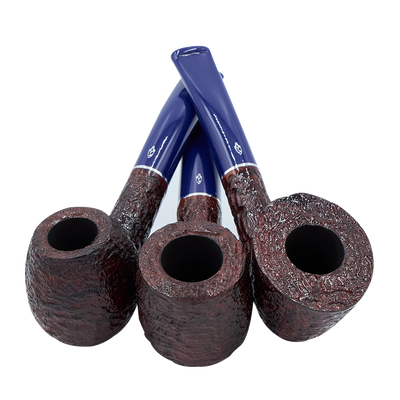 Savinelli Unica Rusticated Dark Brown Pipe