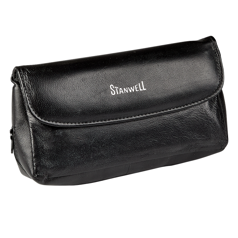 sutliff tobacco pouch WAX COTTON functional leather accessory that looks refined in any context Jobey Combo 1 Pipe Peccary