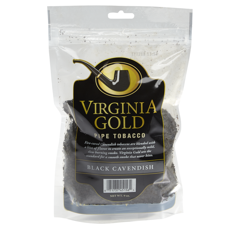 black and gold pipe tobacco Virginia Gold Black Cavendish