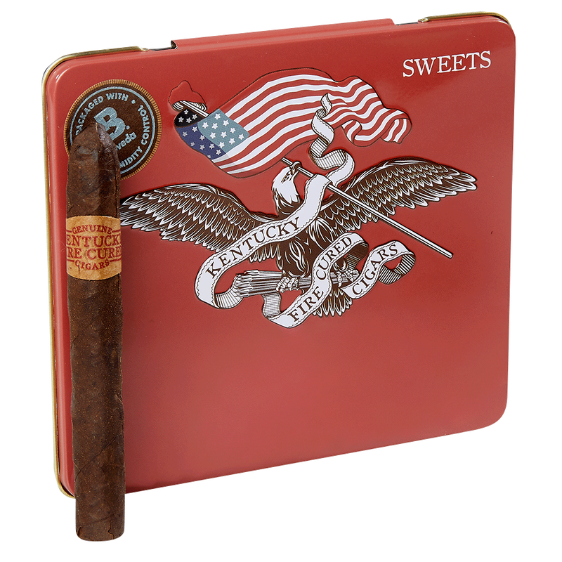 sweet fire tobacco manistee MUWAT Kentuck Fire Cured Sweets Tins