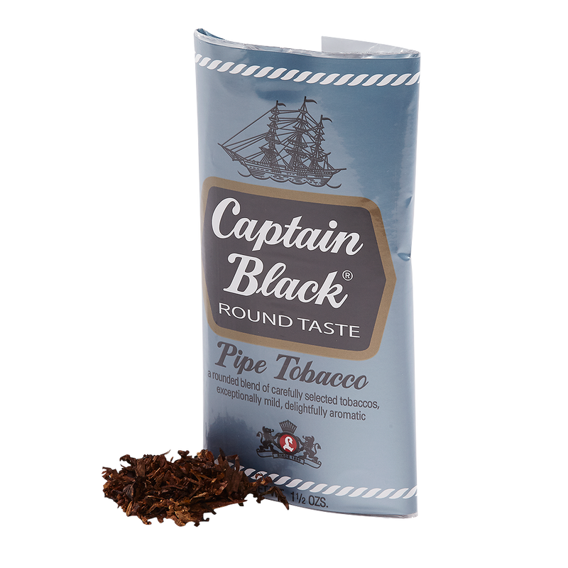 captain black pipe tobacco walmart Dark - 1.5 Oz (5-Pack) Captain Black Round Taste -