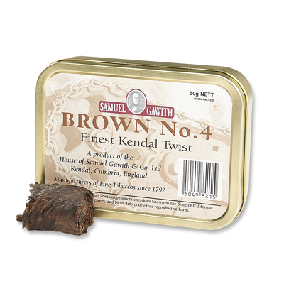 Samuel Gawith Brown No. 4 Kendal Twist