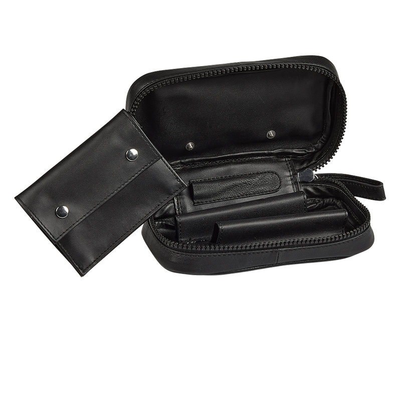 Peterson Classic 2 Pipe Combo Bag - PIPES and CIGARS