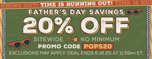 Father's Day Weekend - 20% Off Sitewide