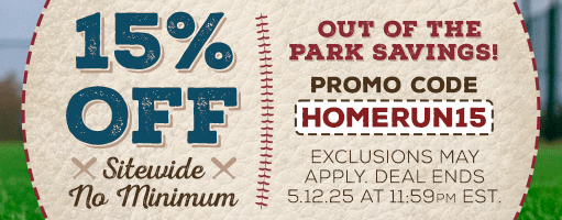 Grand Slam Savings! 15% Off Sitewide