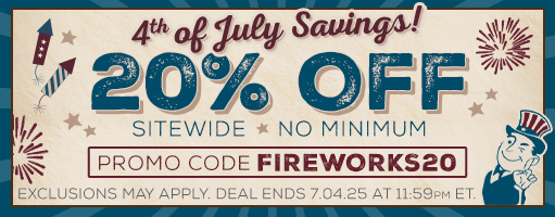 4th Of July 20% Sitewide Savings! 