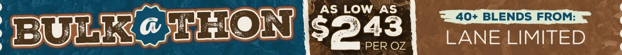 Bulk-a-thon is back! Prices as low as $2.43/ounce on Sutliff, Lane Limited, Peter Stokkebye, & more!  