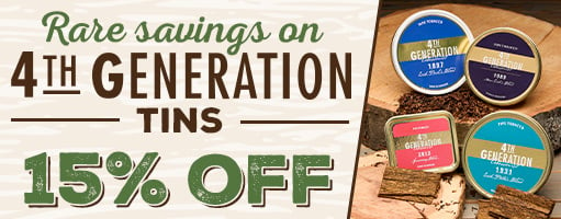 Rare Savings On 4th Generation Tins!