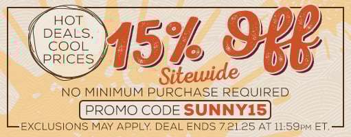 Keep Cool With 15% Sitewide Savings! 