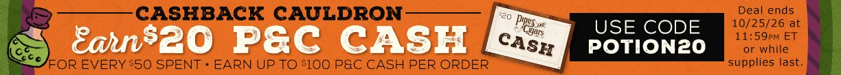 Apply code: POTION20 to earn $20 PC Cash for every $50 spent (Up to $100 PC Cash per order)