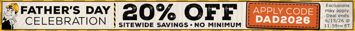 20% Off Father's Day Sitewide Sale!