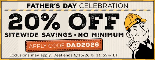 20% Off Father's Day Sitewide Sale!
