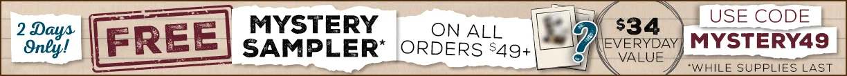 FREE Mystery Gift On Orders $49+