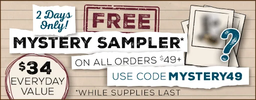 FREE Mystery Gift On Orders $49+