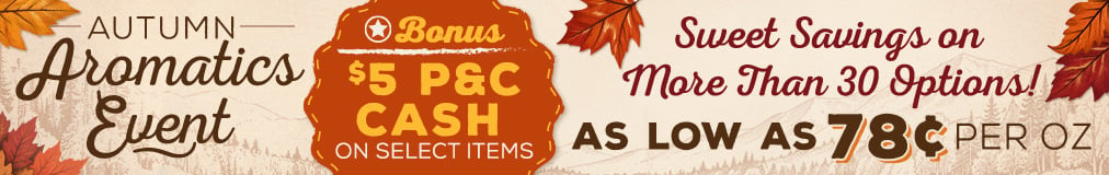 Autumn Aromatics Event Category Banner